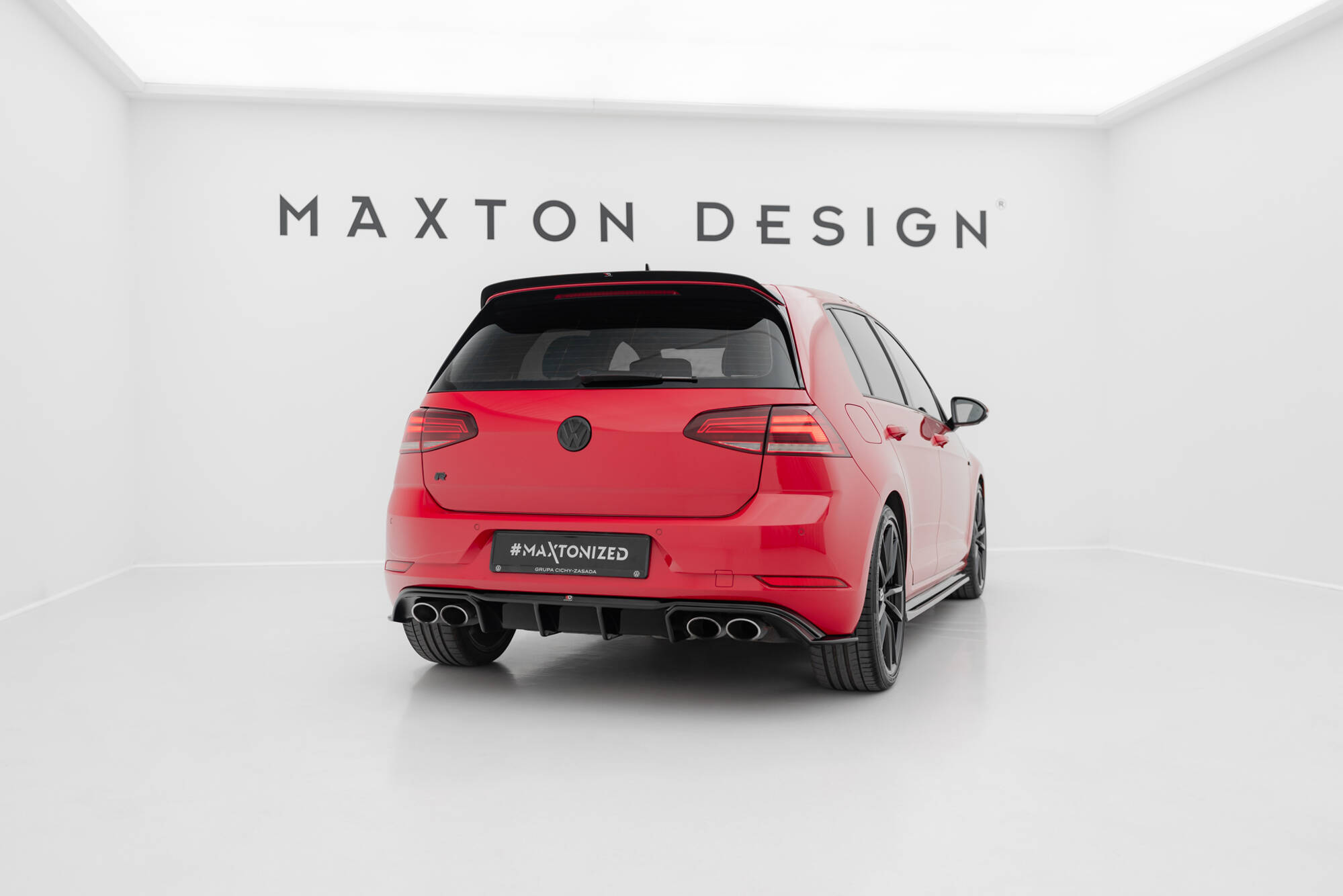 Set of Splitters V.1 Volkswagen Golf R Hatchback Mk7 Facelift - Image 8