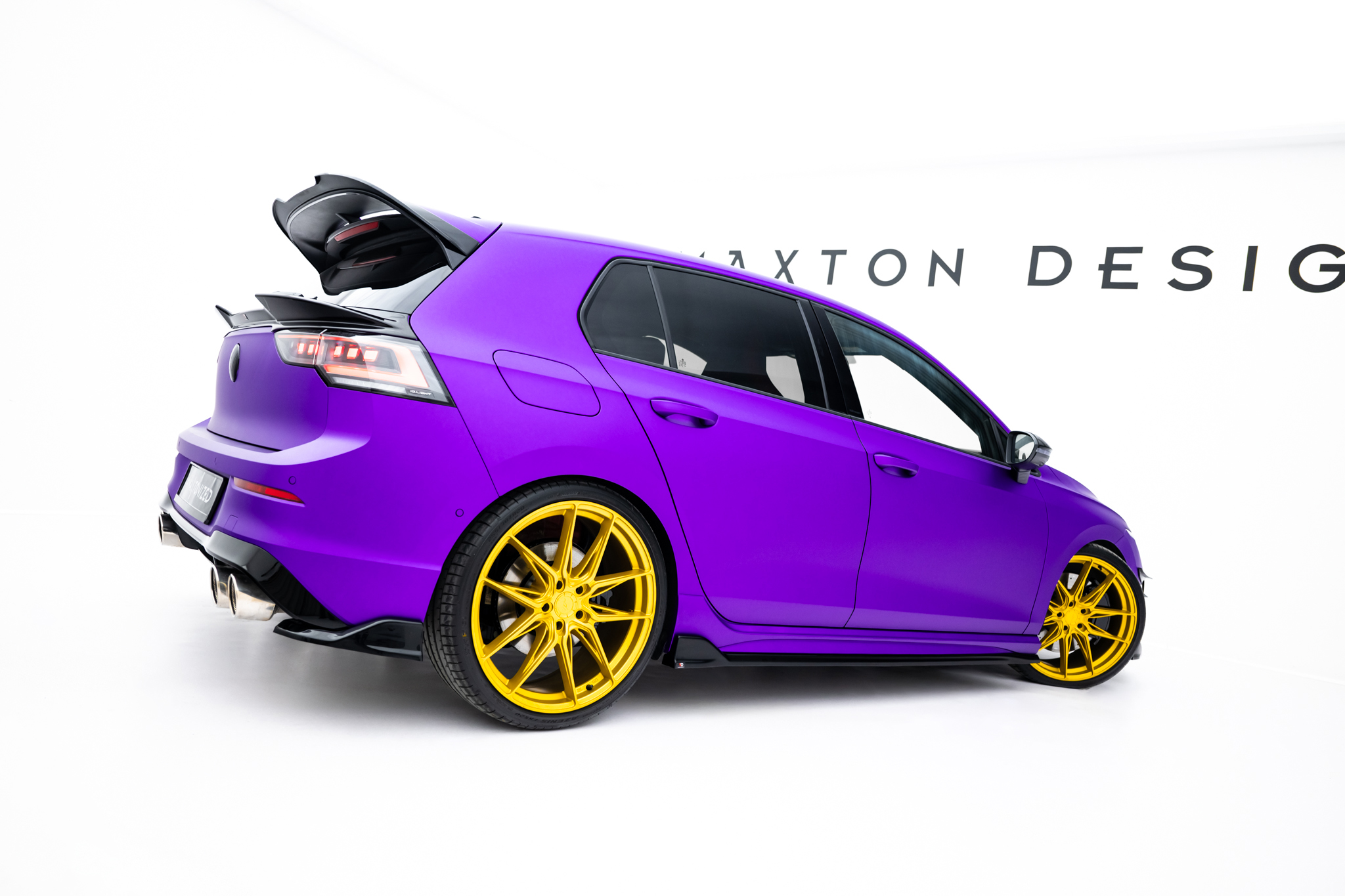 Set of Splitters V.1 Volkswagen Golf R Hatchback Mk8 Facelift - Image 8