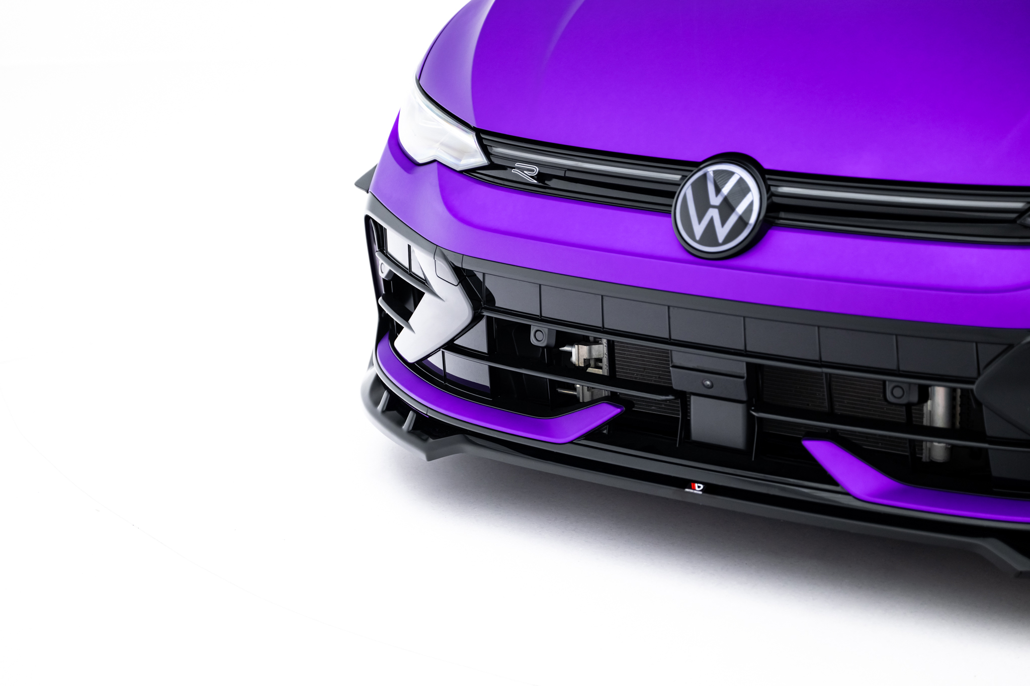 Set of Splitters V.1 Volkswagen Golf R Hatchback Mk8 Facelift - Image 5
