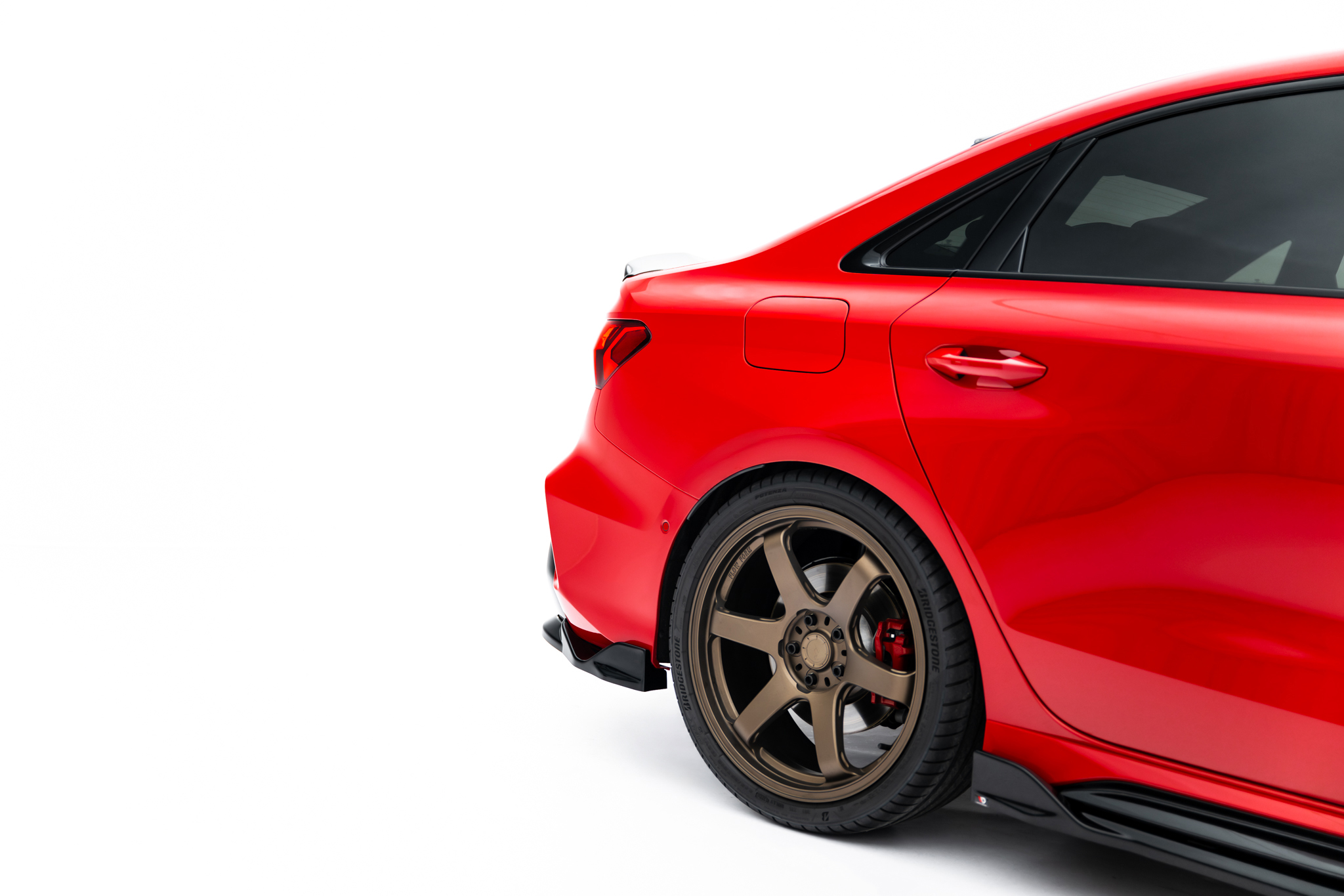 Set of Splitters V.2 Audi RS3 Sedan 8Y Facelift - Image 12