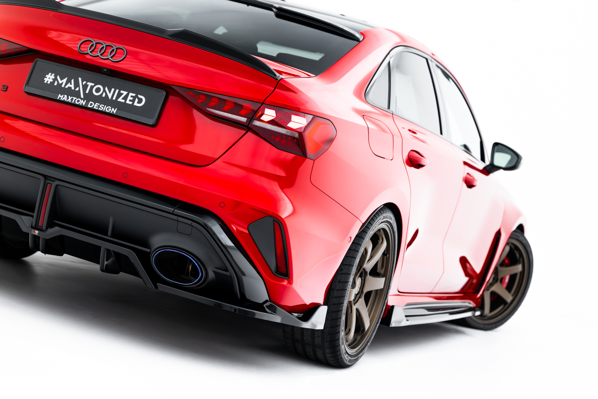 Set of Splitters V.2 Audi RS3 Sedan 8Y Facelift - Image 5