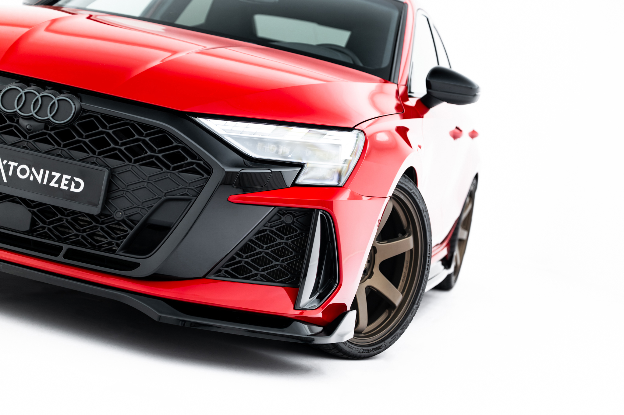 Set of Splitters V.2 Audi RS3 Sedan 8Y Facelift - Image 3