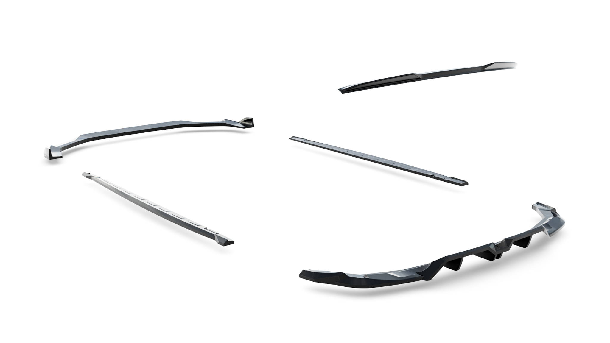Set of Splitters V.2 Audi RS3 Sportback 8Y Facelift - Image 18