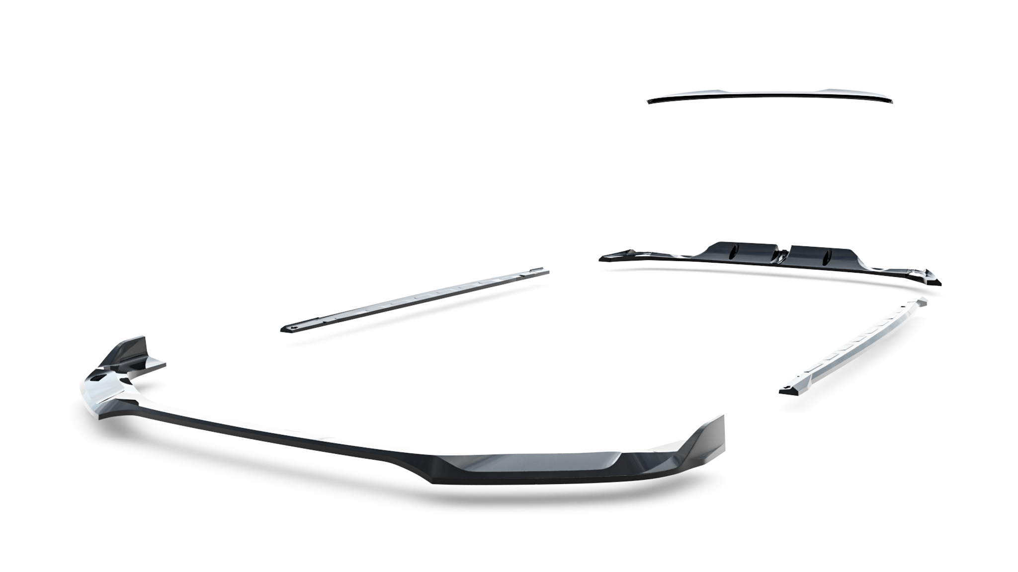 Set of Splitters V.2 Audi RS3 Sportback 8Y Facelift - Image 20