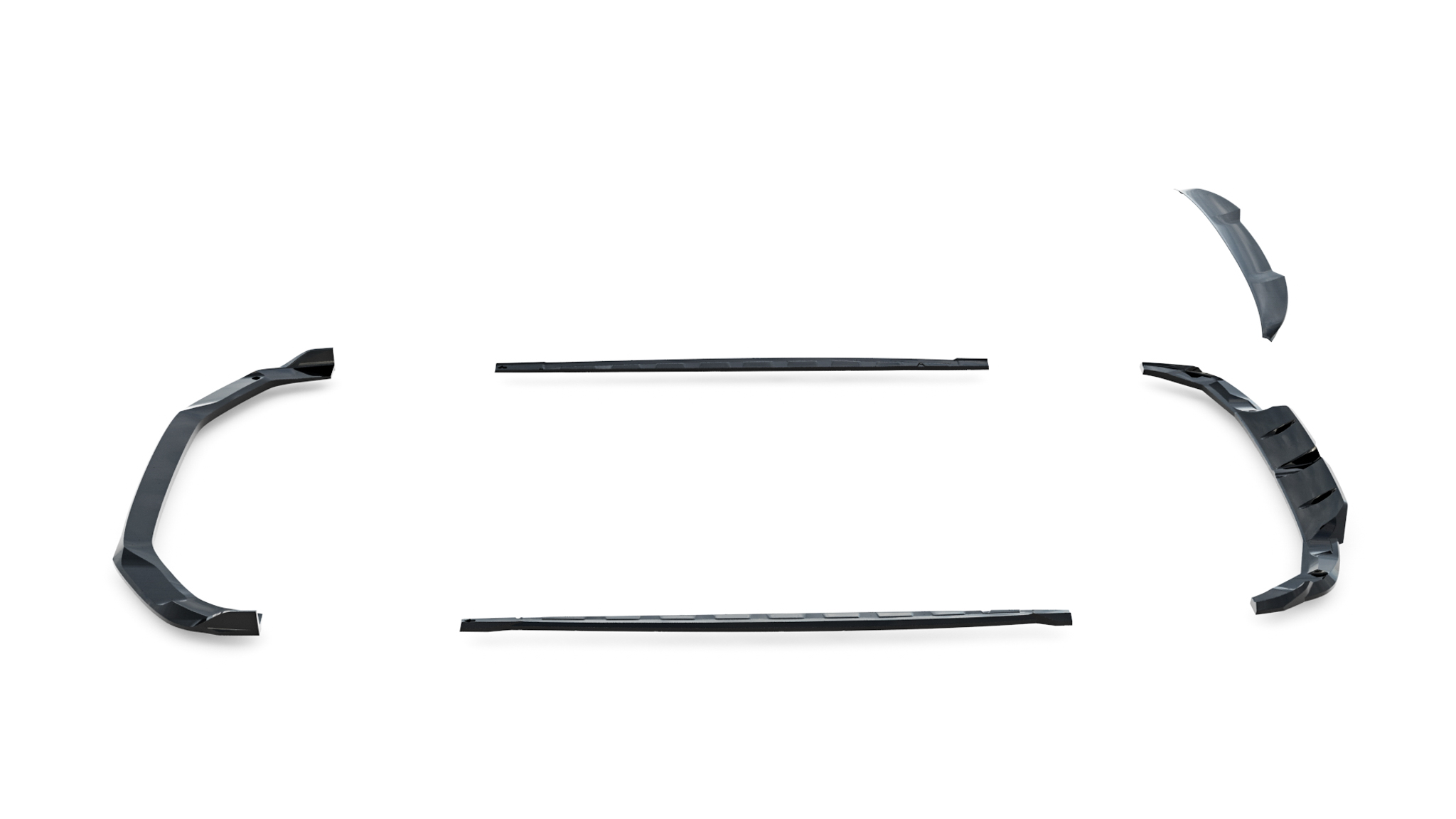 Set of Splitters V.2 Audi RS3 Sportback 8Y Facelift - Image 19