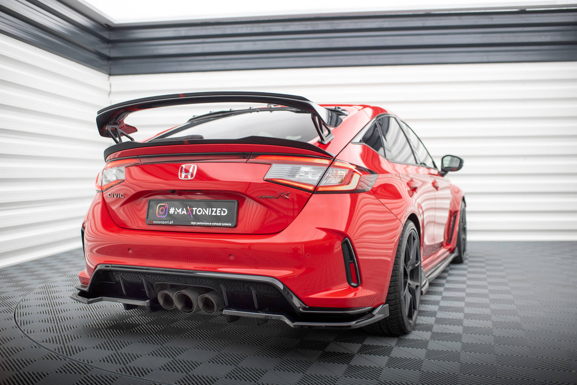 Set of Splitters V.2 Honda Civic Type-R Mk 11 - Image 10