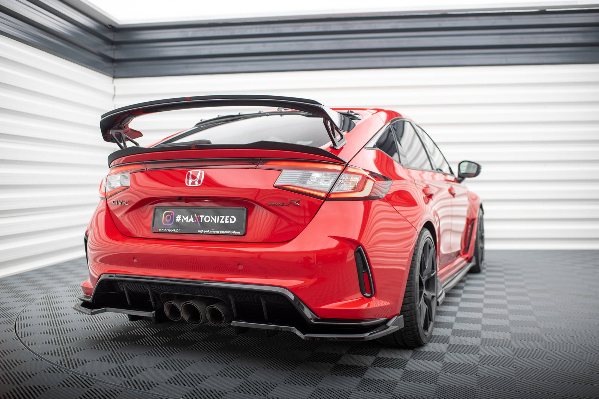 Set of Splitters V.2 Honda Civic Type-R Mk 11 - Image 13