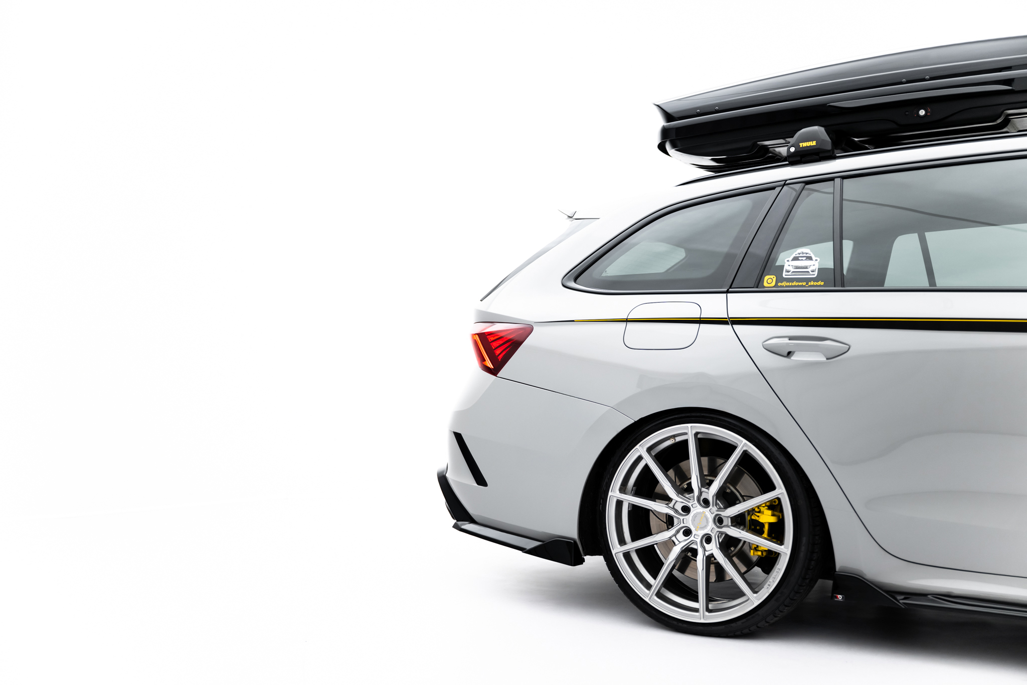 Set of Splitters V.2 Skoda Octavia RS Combi Mk4 - Image 13