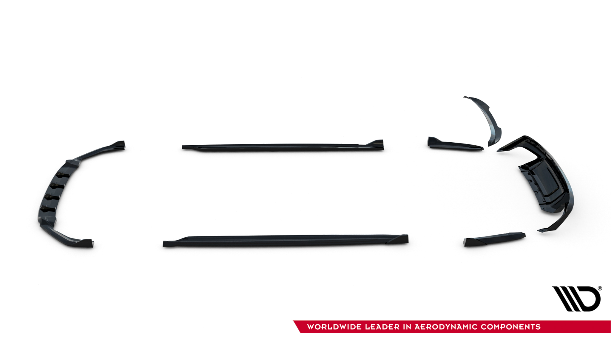 Set of Splitters V.2 Skoda Octavia RS Combi Mk4 - Image 20