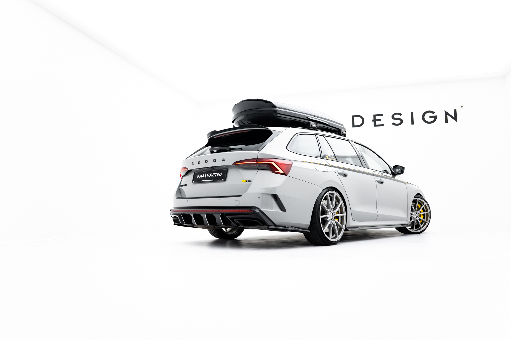 Set of Splitters V.2 Skoda Octavia RS Combi Mk4 - Image 19