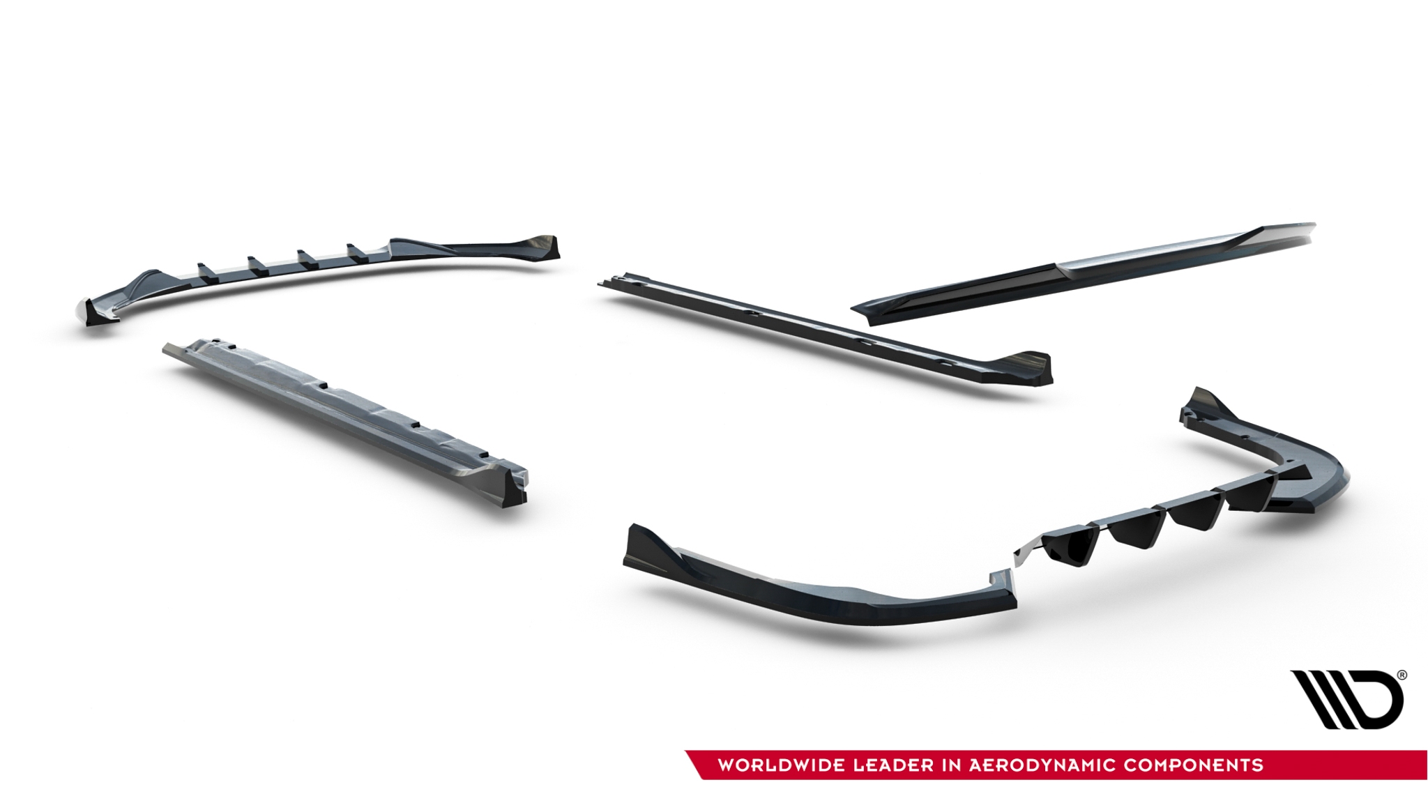 Set of Splitters V.2 Skoda Superb Sedan Mk4 - Image 18