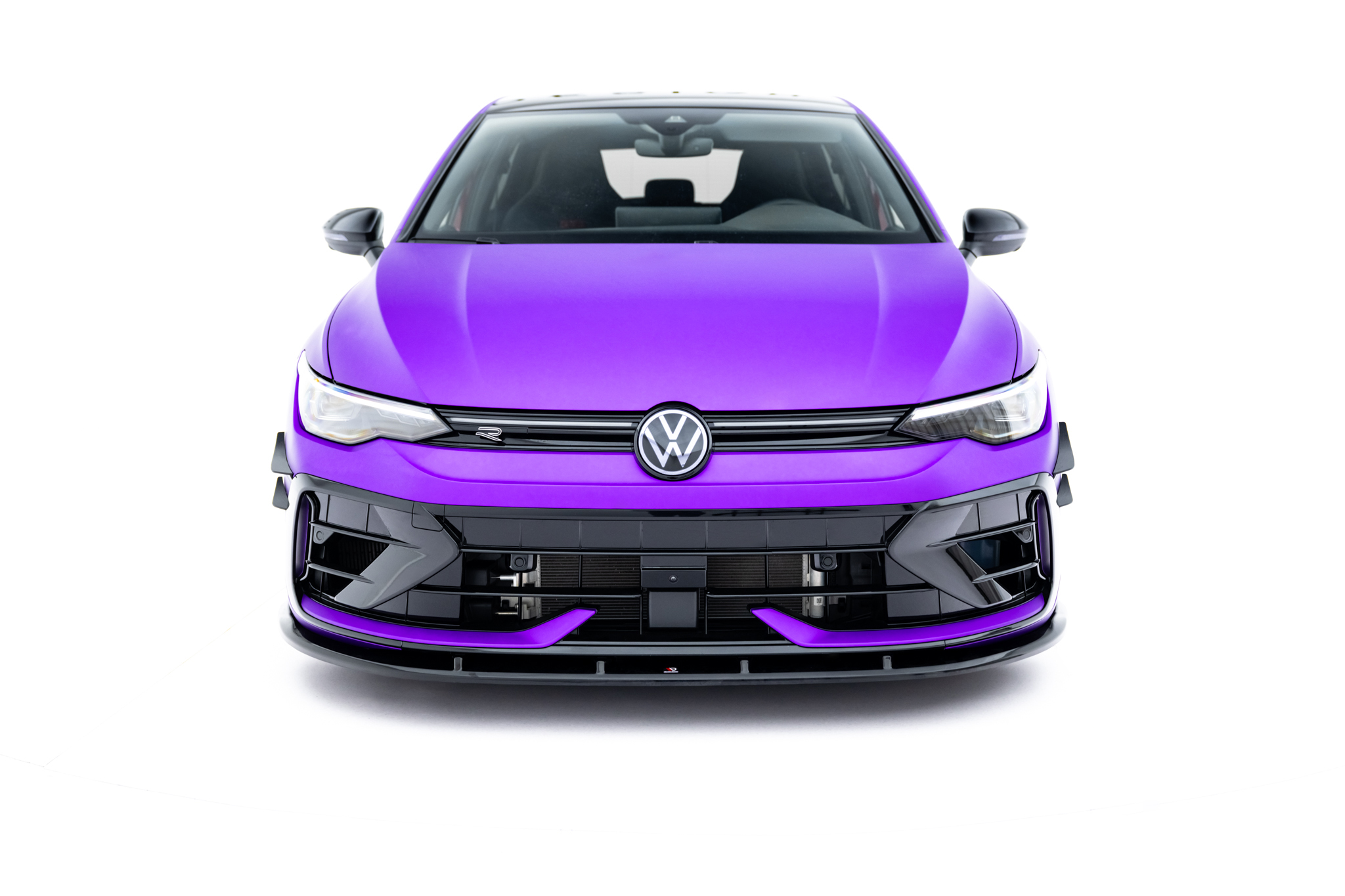 Set of Splitters V.2 Volkswagen Golf R Hatchback Mk8 Facelift - Image 2