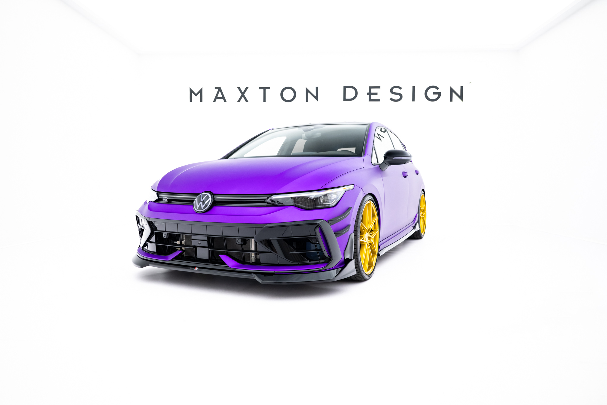 Set of Splitters V.6 Volkswagen Golf R Hatchback Mk8 Facelift - Image 3