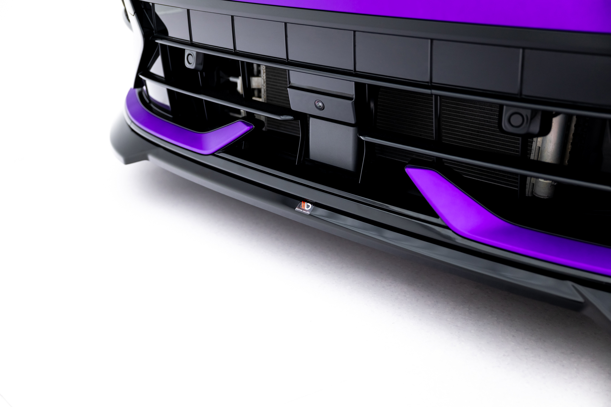 Set of Splitters V.6 Volkswagen Golf R Hatchback Mk8 Facelift - Image 5