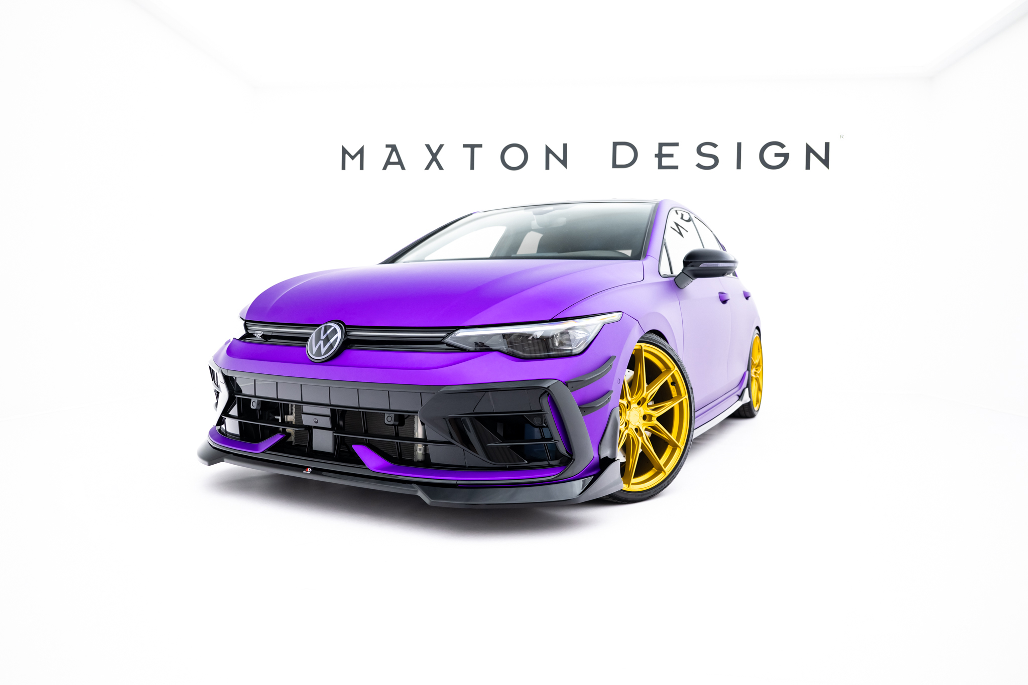 Set of Splitters V.6 Volkswagen Golf R Hatchback Mk8 Facelift - Image 6