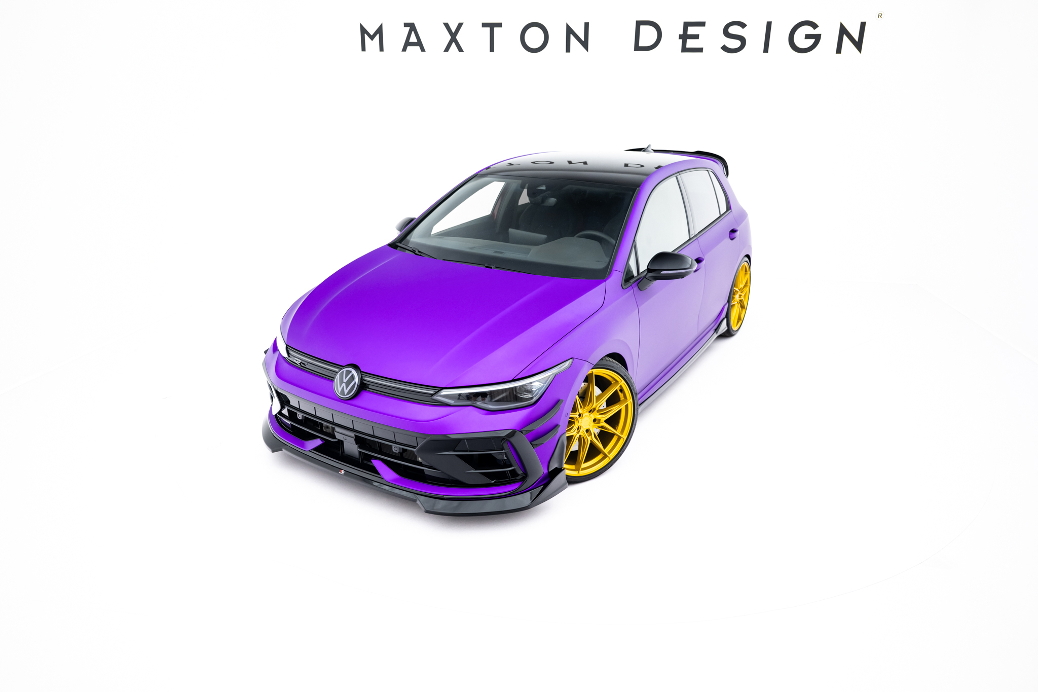Set of Splitters V.6 Volkswagen Golf R Hatchback Mk8 Facelift - Image 2