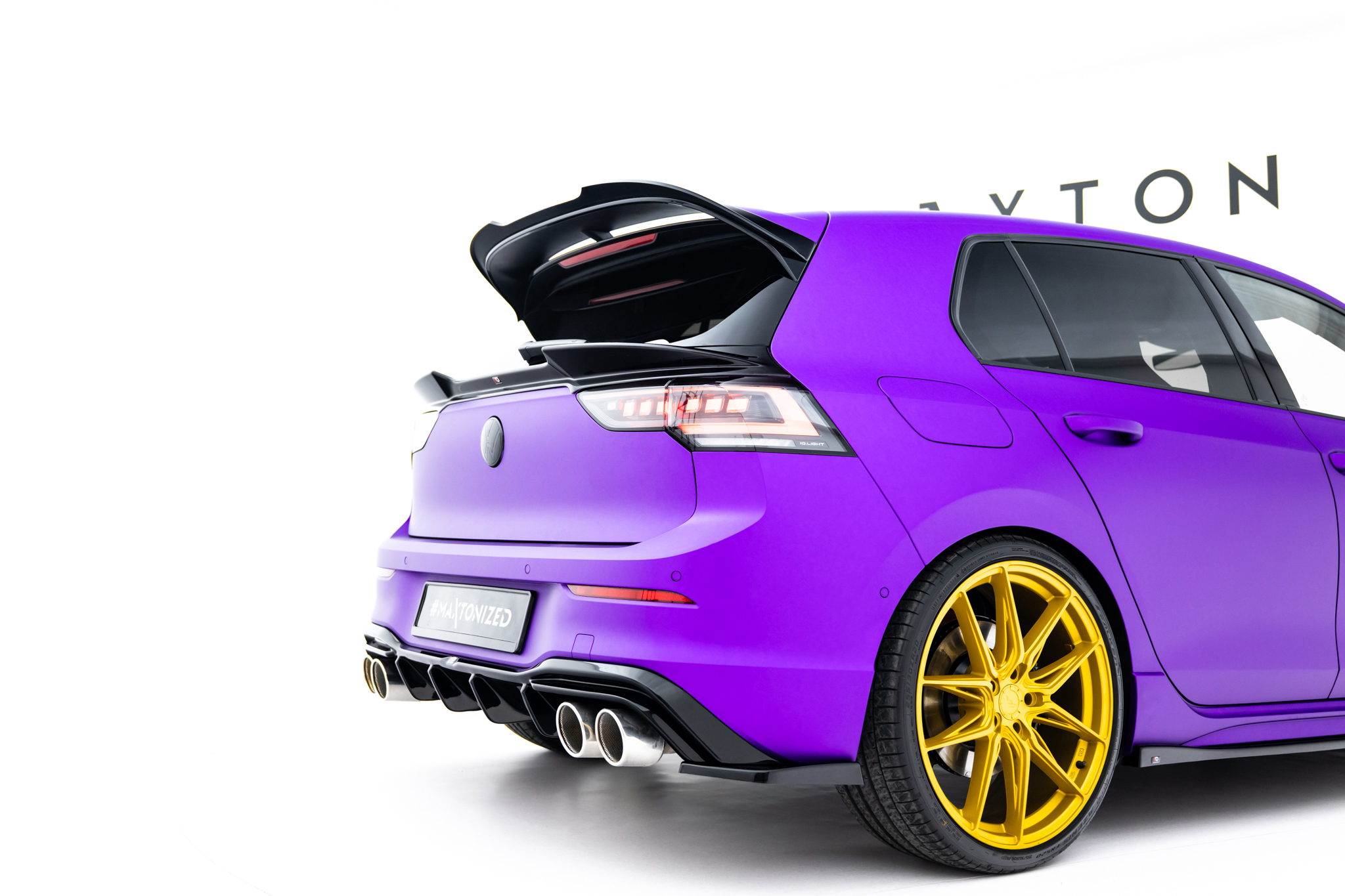 Set of Splitters V.6 Volkswagen Golf R Hatchback Mk8 Facelift - Image 24