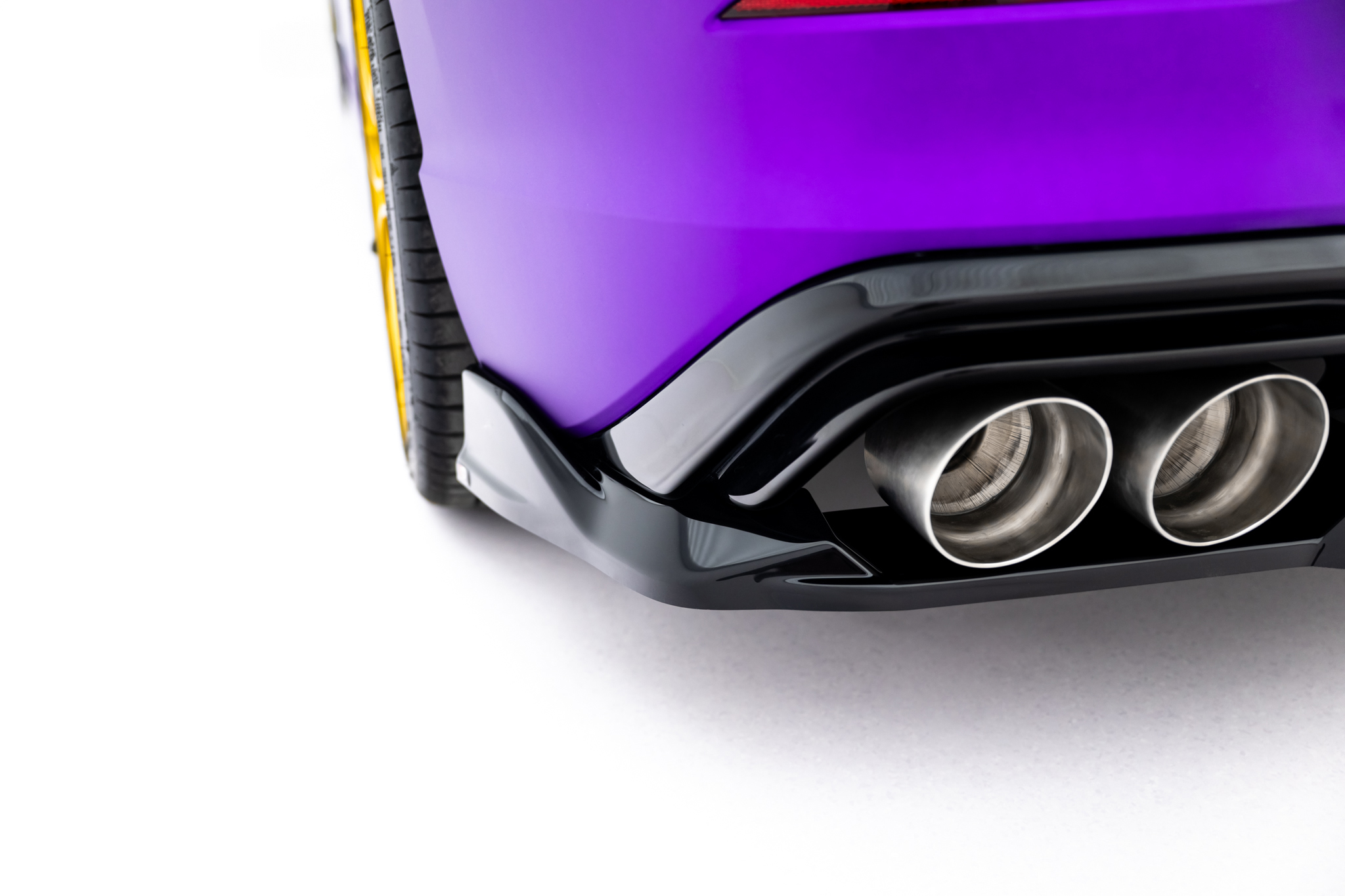 Set of Splitters V.6 Volkswagen Golf R Hatchback Mk8 Facelift - Image 17