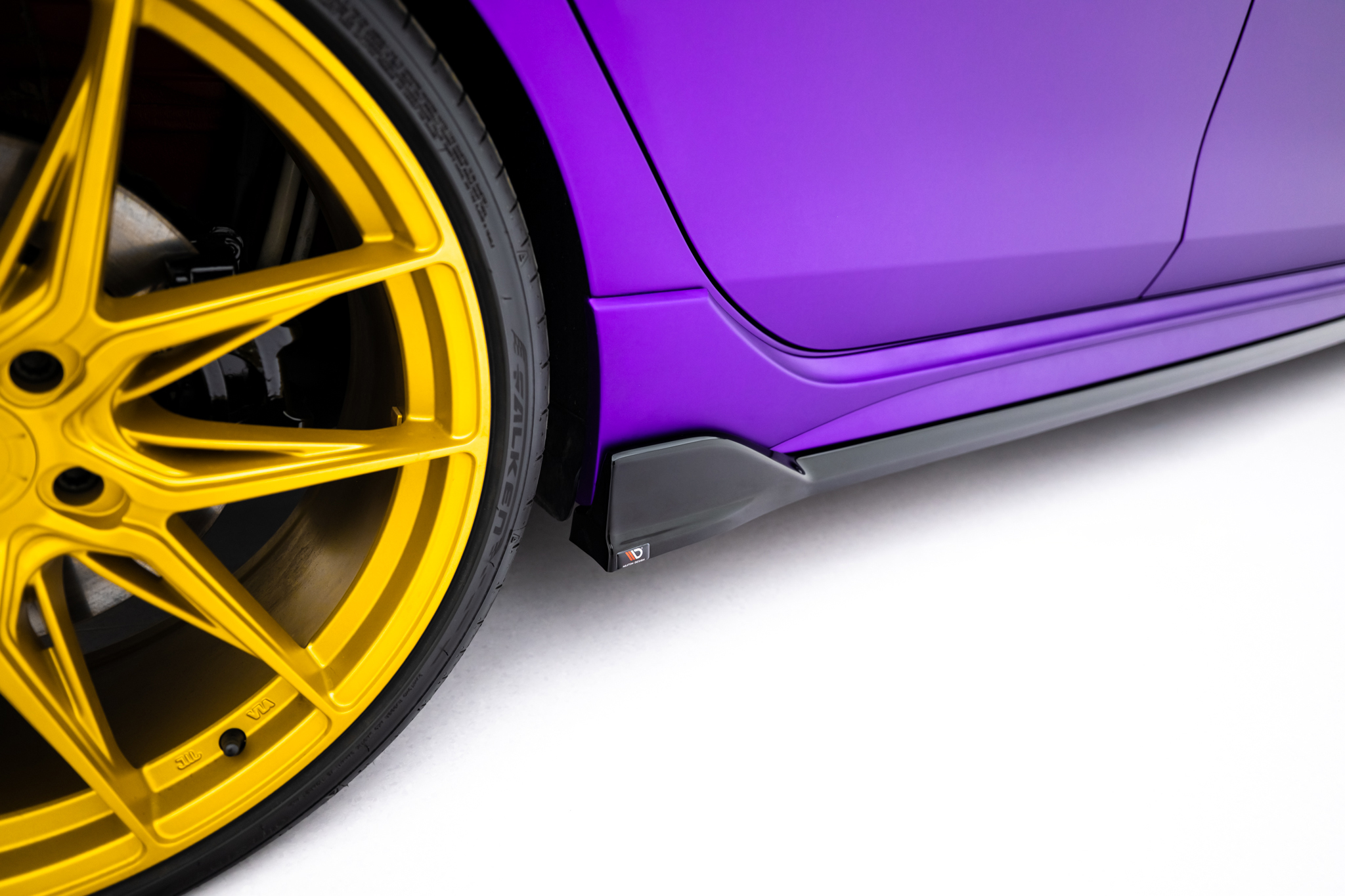 Set of Splitters V.6 Volkswagen Golf R Hatchback Mk8 Facelift - Image 11