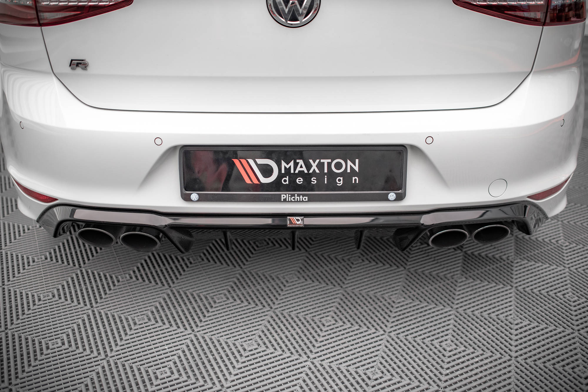 Set of Splitters Volkswagen Golf R Hatchback Mk7 - Image 7