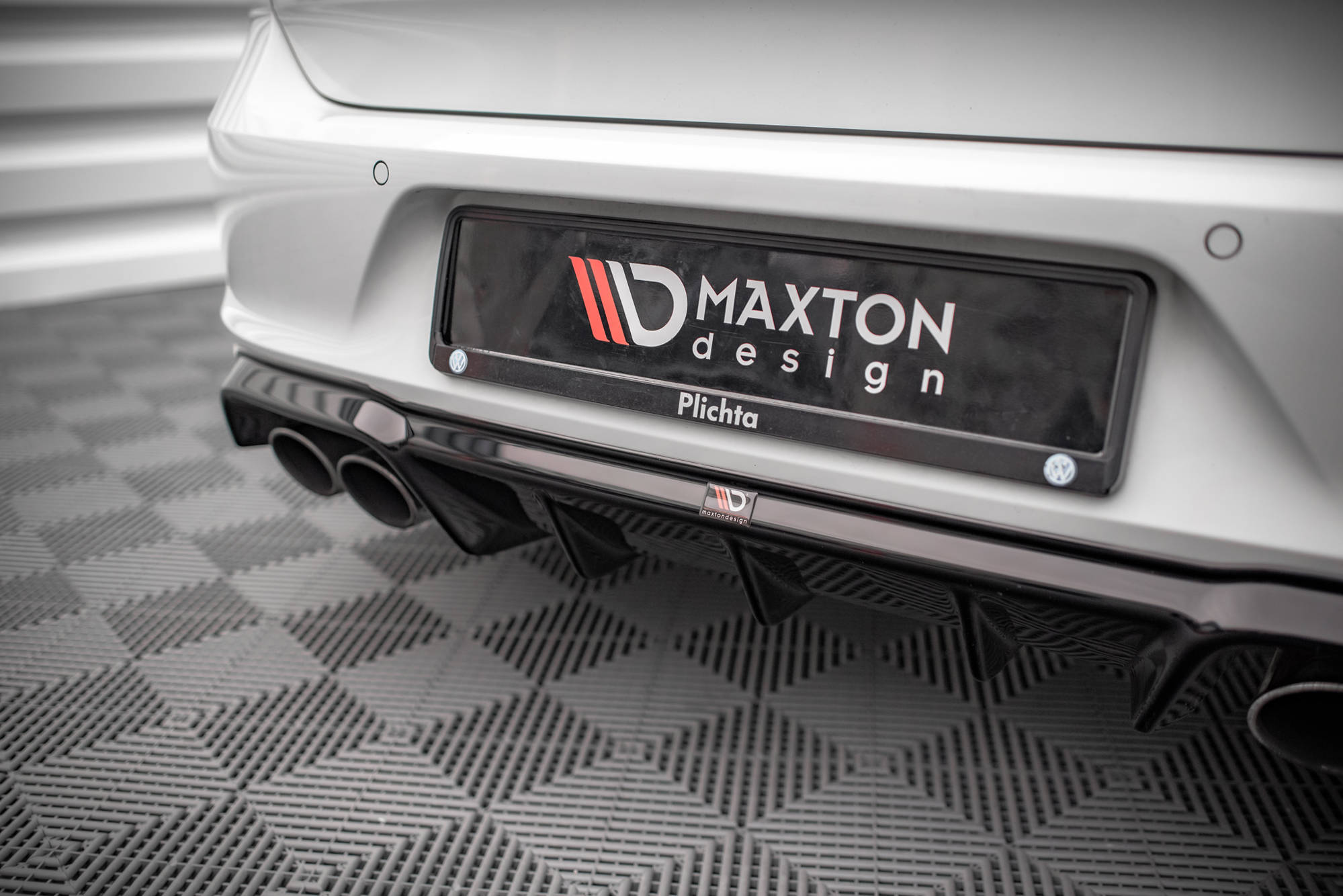 Set of Splitters Volkswagen Golf R Hatchback Mk7 - Image 8