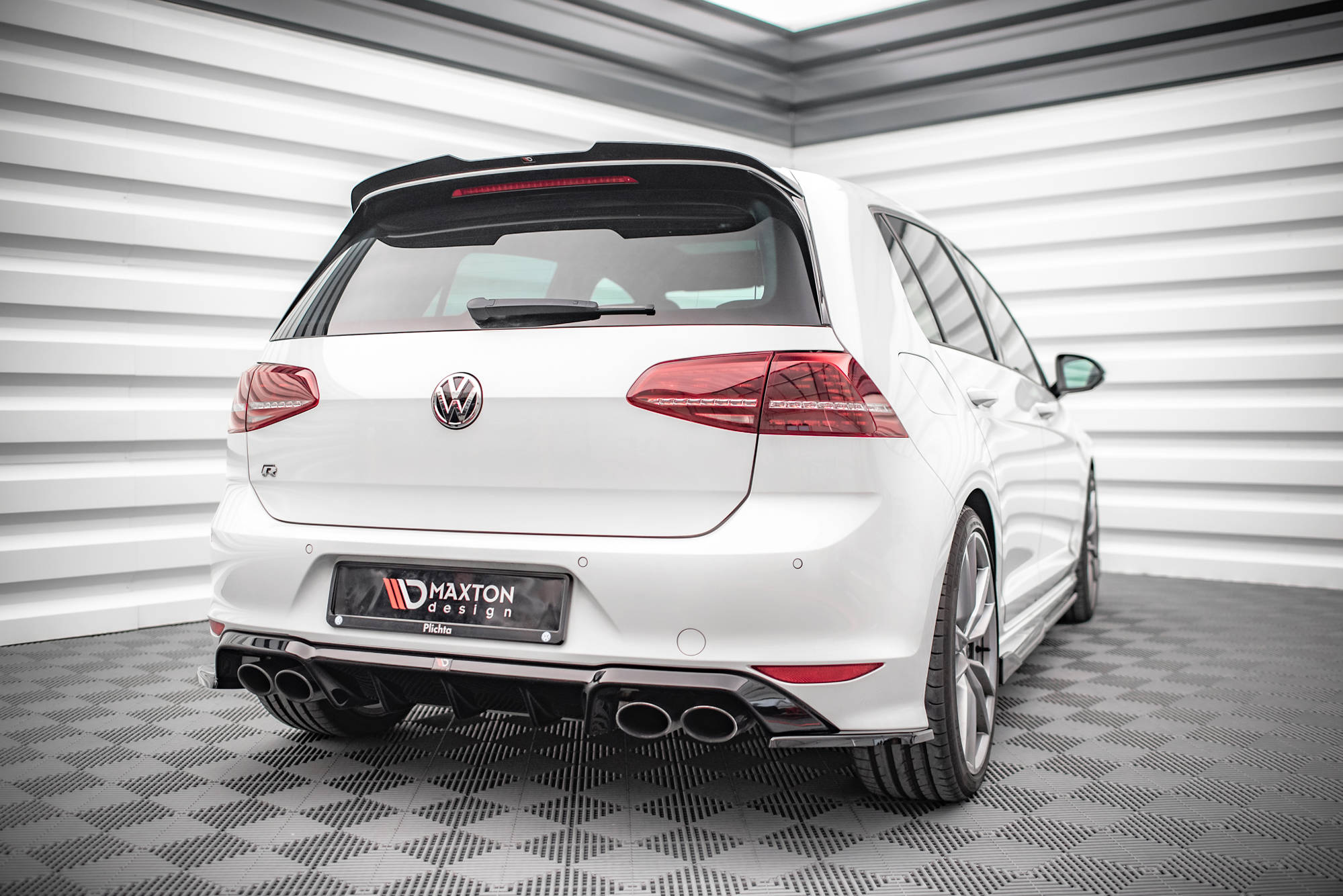 Set of Splitters Volkswagen Golf R Hatchback Mk7 - Image 9