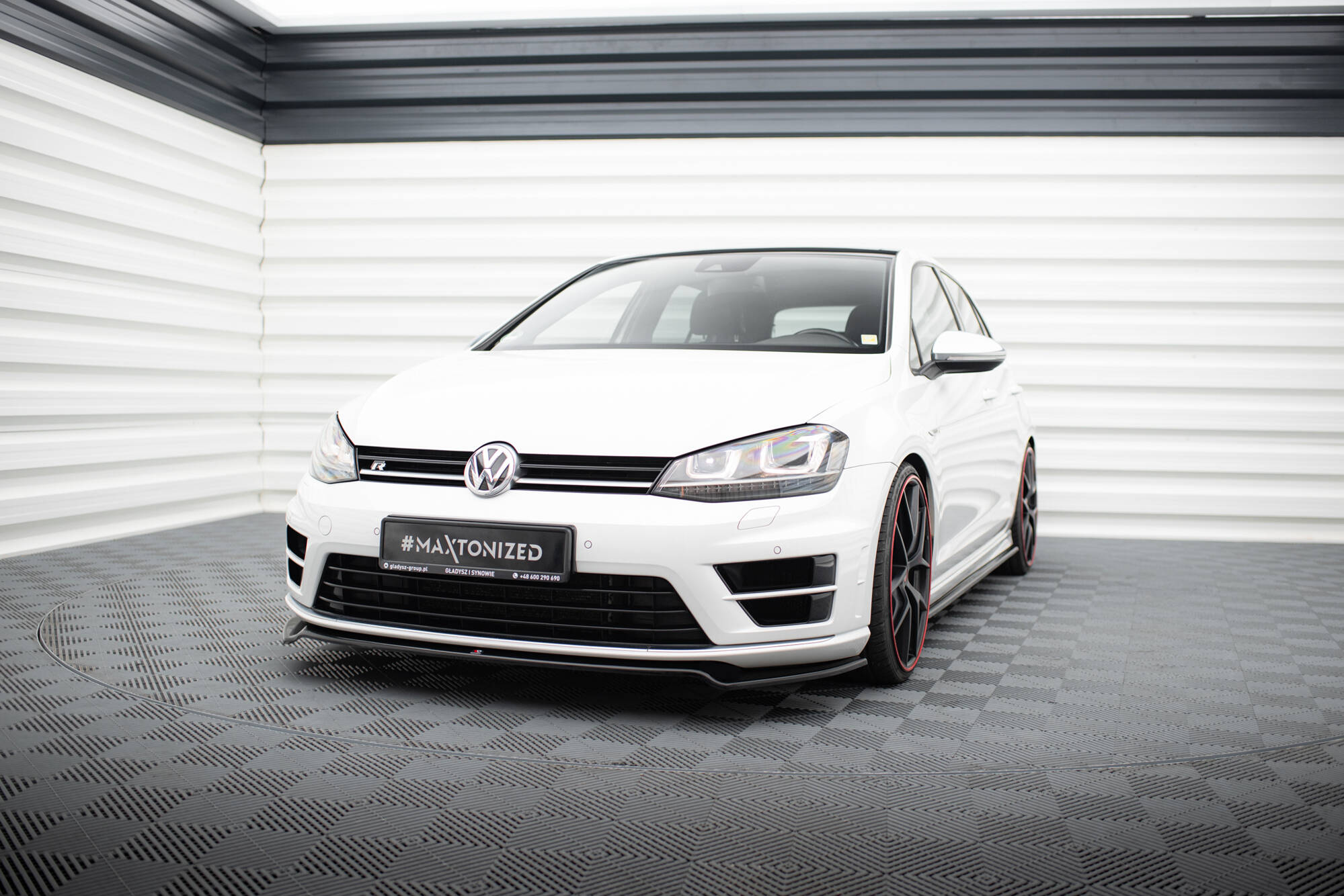 Set of Splitters Volkswagen Golf R Hatchback Mk7 - Image 2