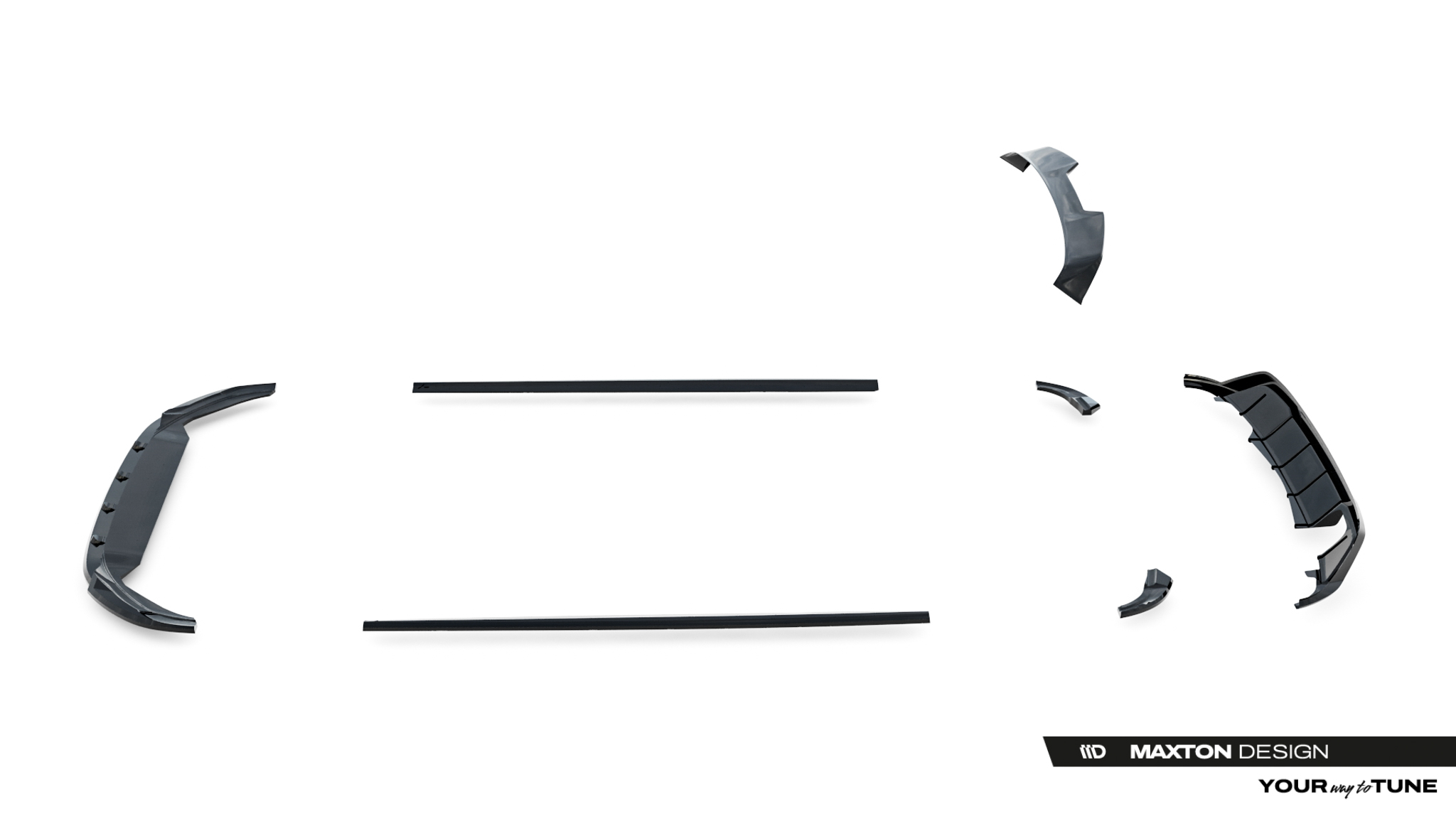 Set of Splitters Volkswagen Polo GTI Mk6 Facelift - Image 15