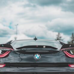 Alternative view of Set of Spoiler Caps BMW i8