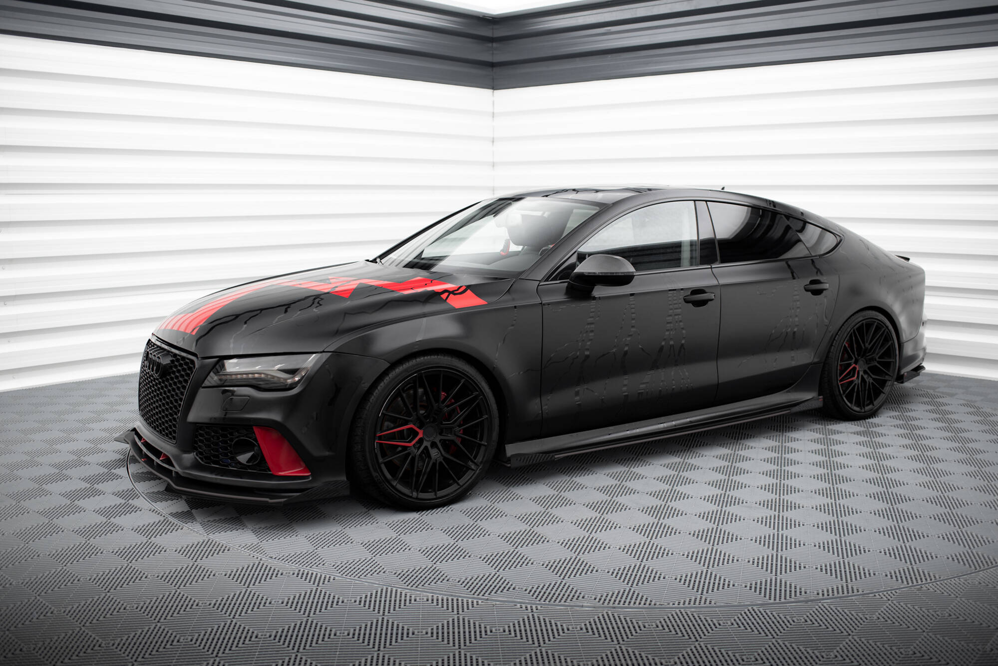 Side Flaps Audi A7 RS7 Look C7 - Image 2