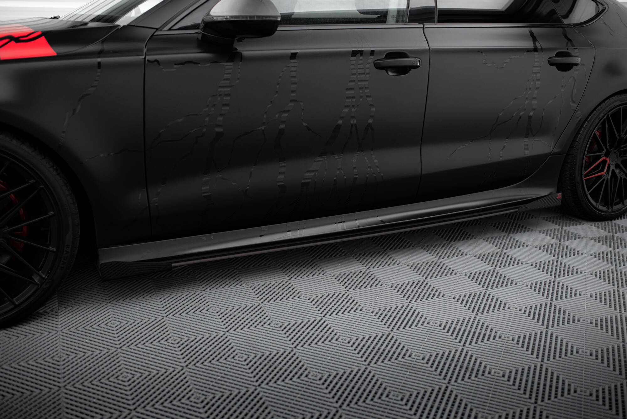 Side Flaps Audi A7 RS7 Look C7 - Image 3