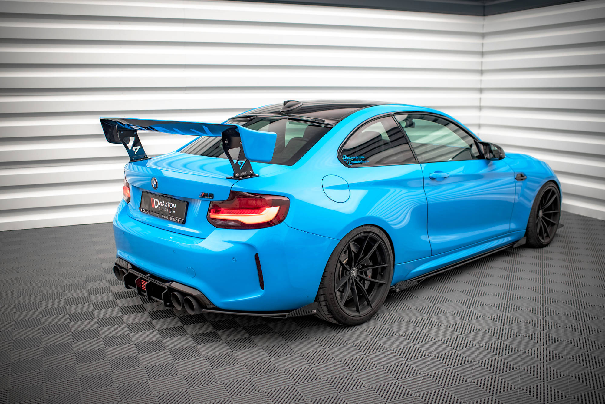 Side Flaps BMW M2 F87 - Image 2