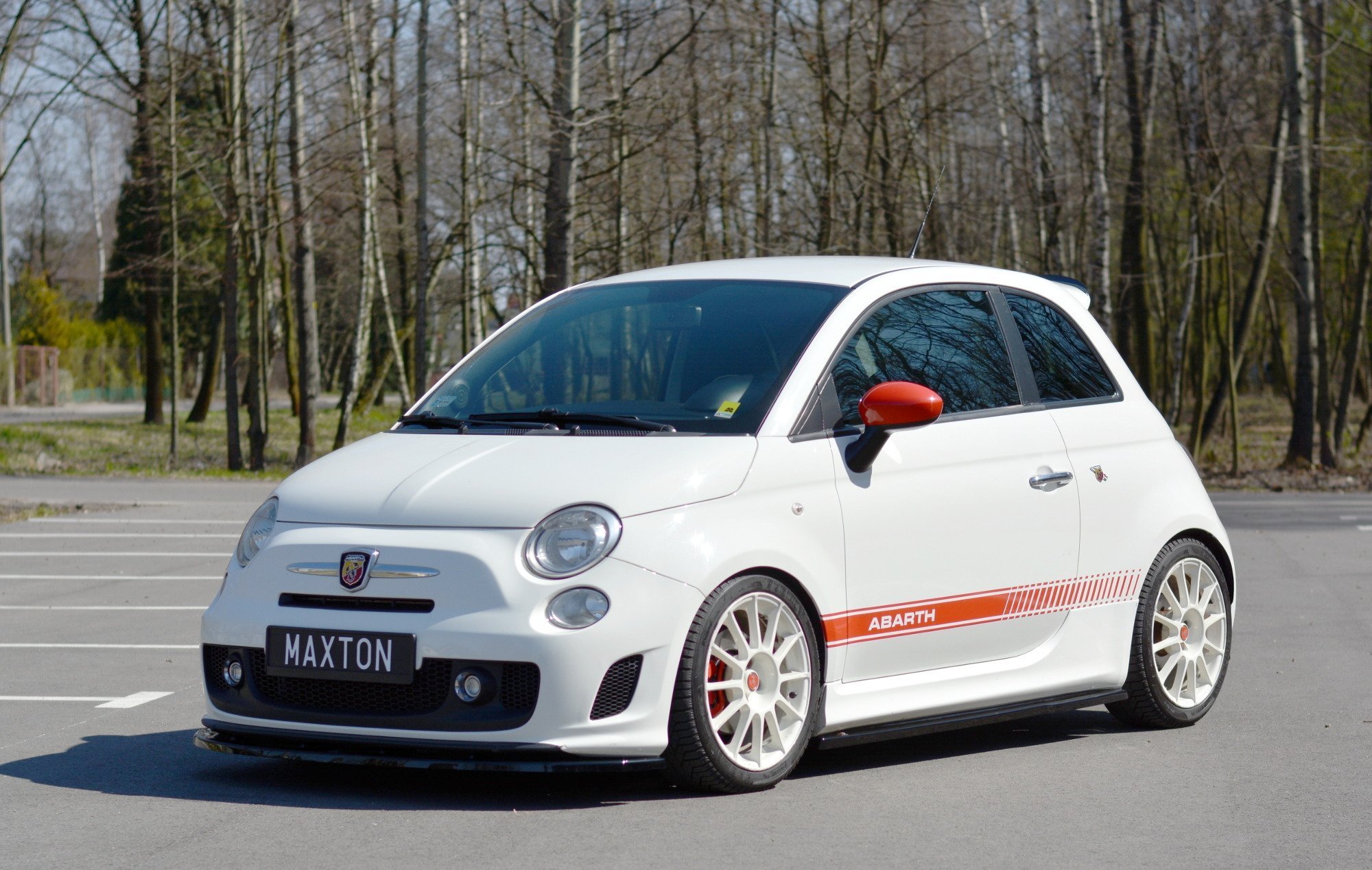 Side Skirts Diffusers Abarth 500 Mk1