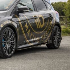 Alternative view of Side Skirts Diffusers Aero Ford Focus RS Mk3