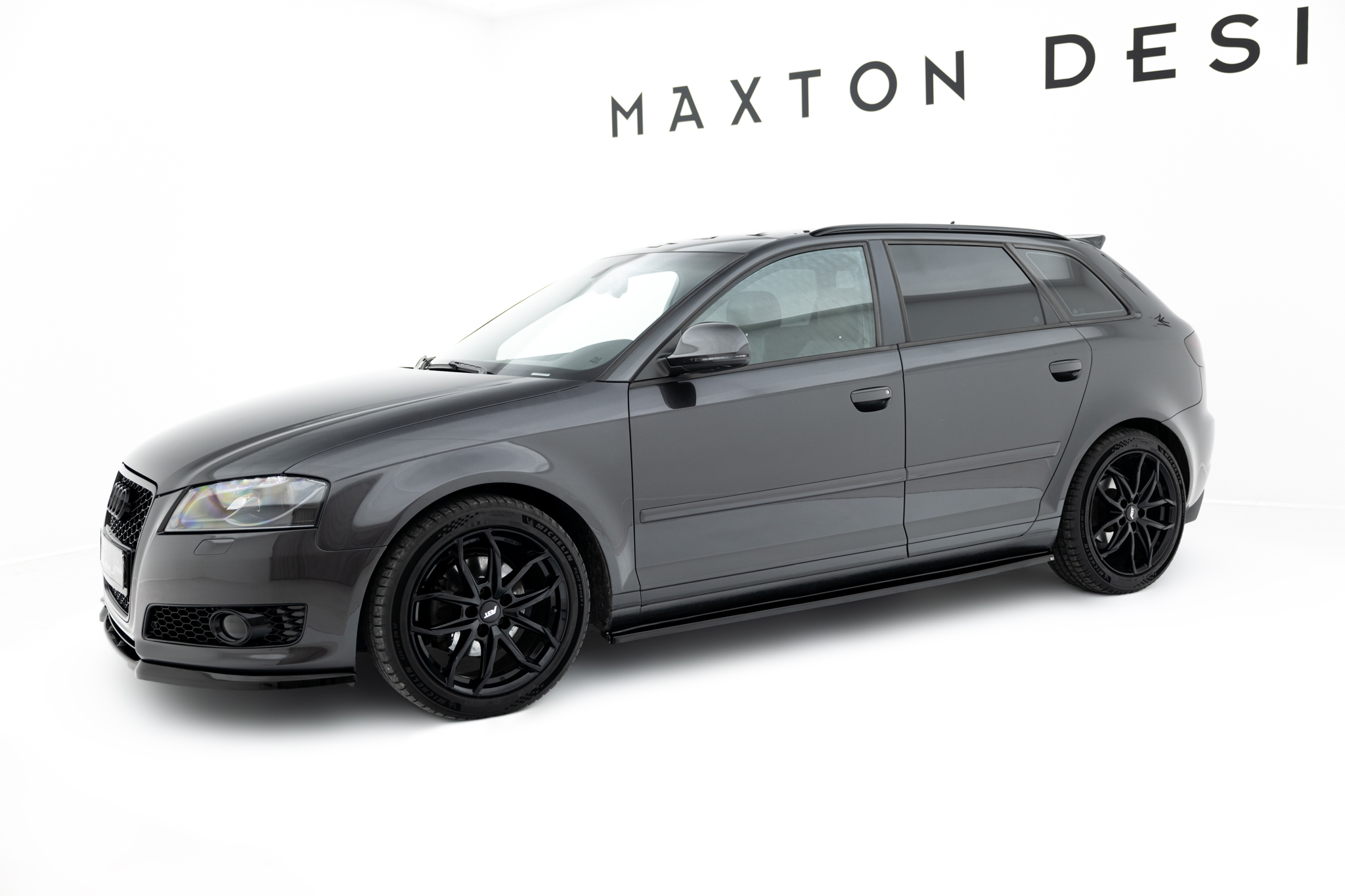 Side Skirts Diffusers Audi A3 Sportback 8P / 8P Facelift - Image 2