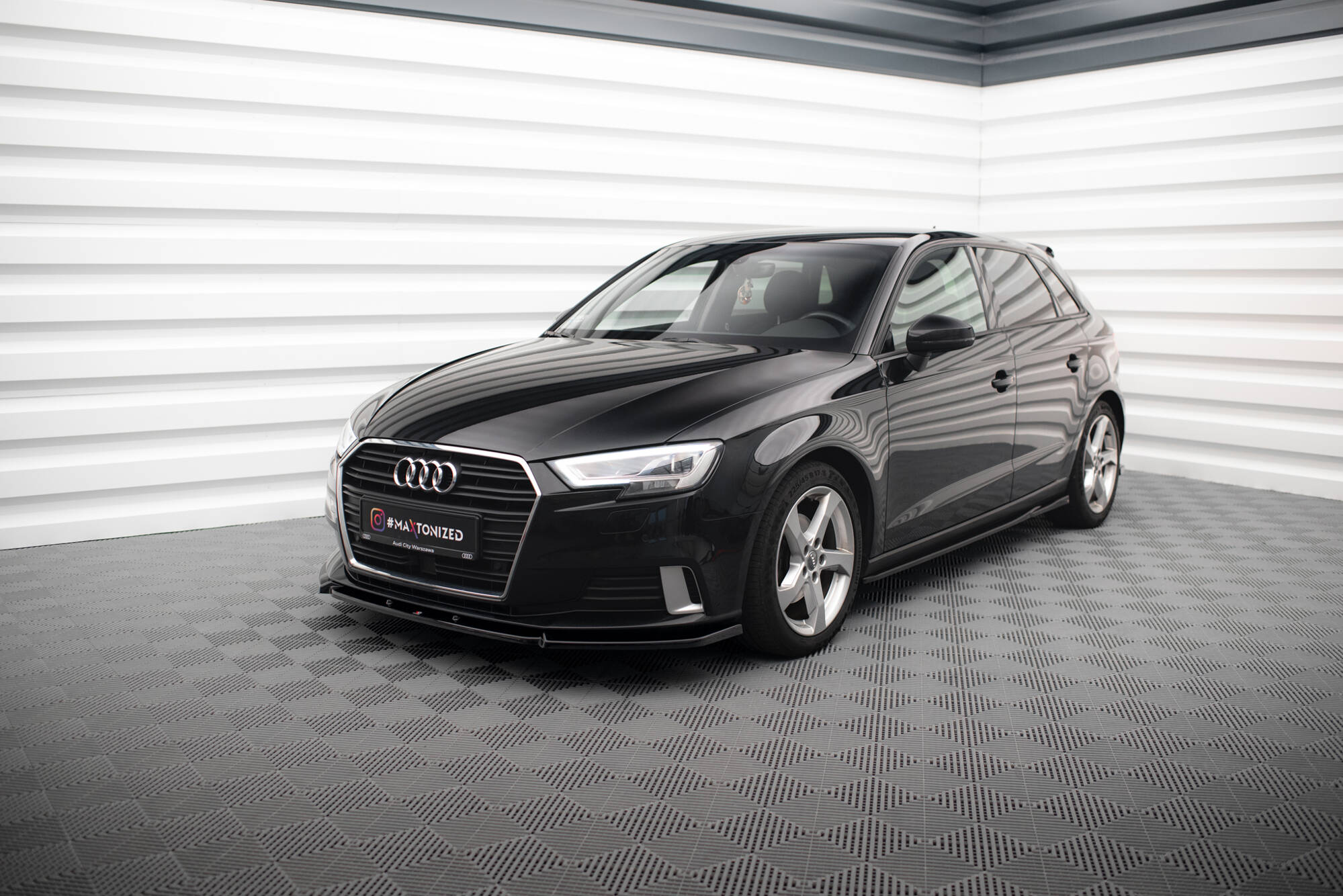 Side Skirts Diffusers Audi A3 Sportback 8V Facelift - Image 2