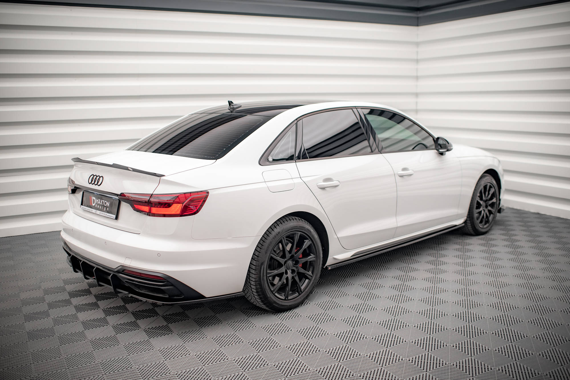 Side Skirts Diffusers Audi A4 B9 Facelift - Image 3