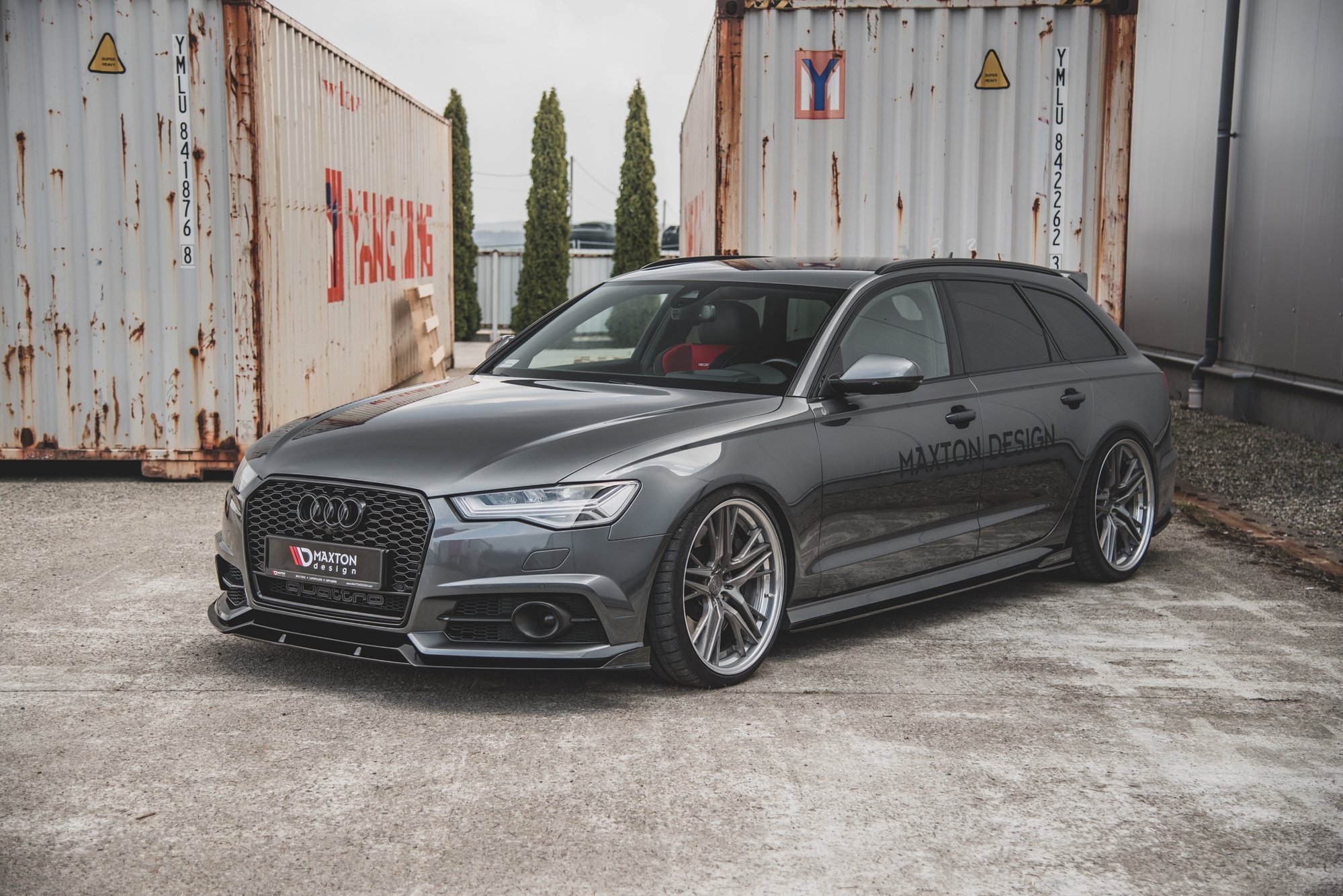 Side Skirts Diffusers Audi A6 / A6 C7 S-line/ S6 C7 Facelift - Image 2