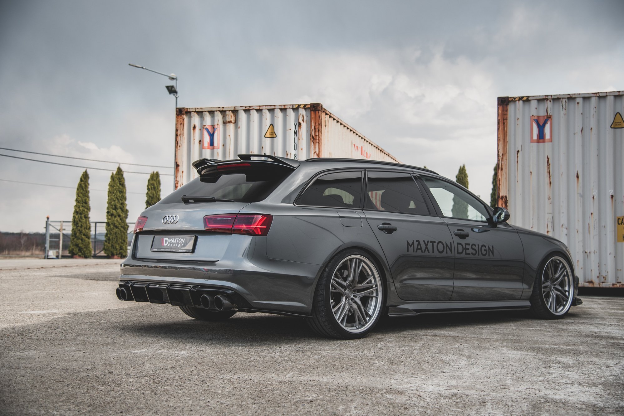 Side Skirts Diffusers Audi A6 / A6 C7 S-line/ S6 C7 Facelift - Image 6
