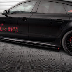 Alternative view of Side Skirts Diffusers Audi A7 RS7 Look C7