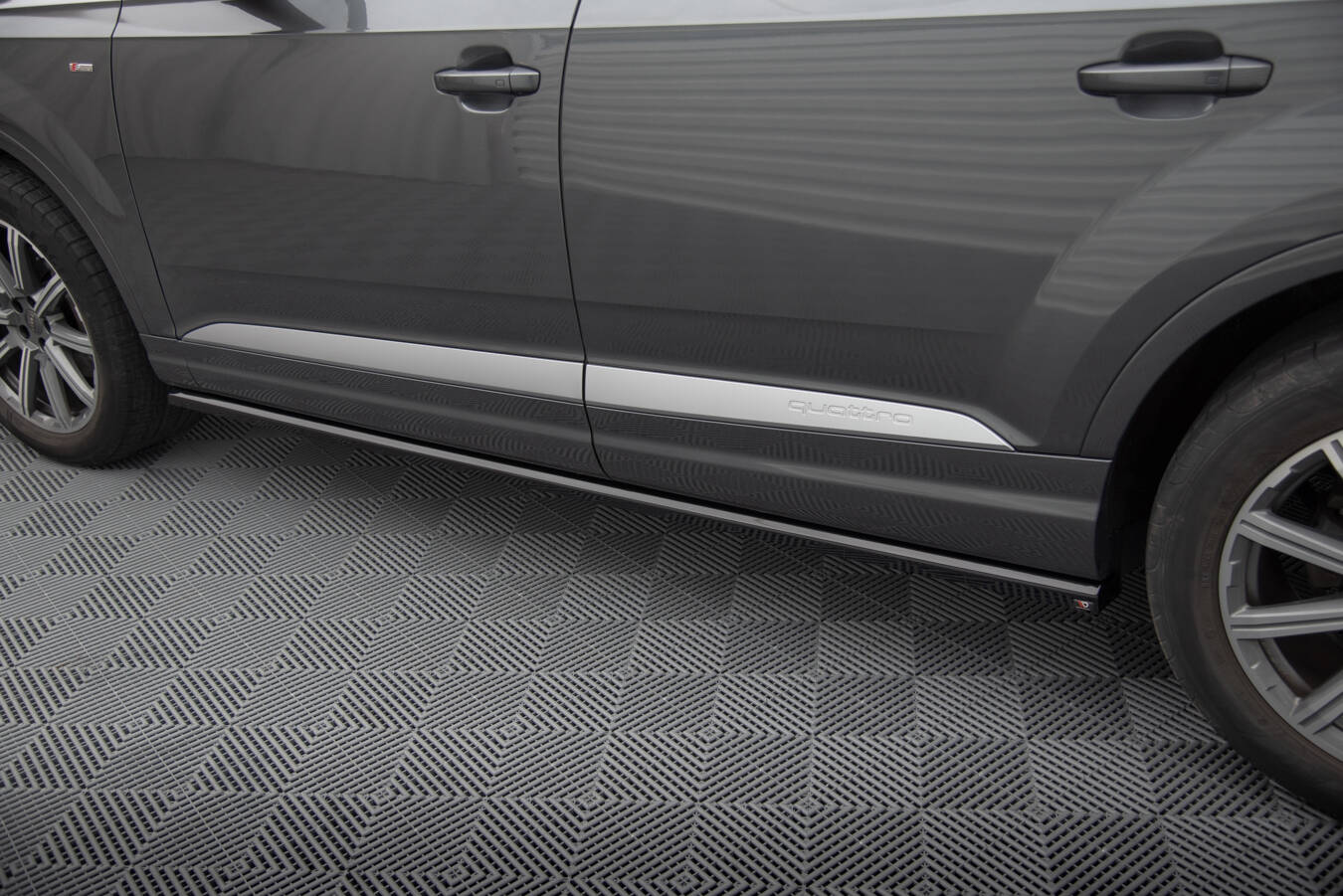 Side Skirts Diffusers Audi Q7 Mk2 - Image 3