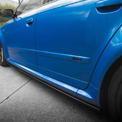 Alternative view of Side Skirts Diffusers Audi RS4 B7