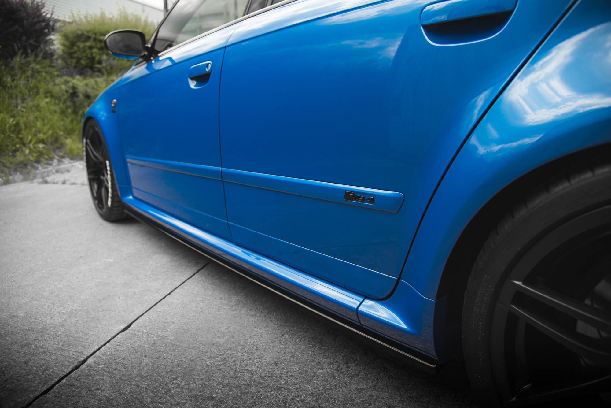Side Skirts Diffusers Audi RS4 B7 - Image 2