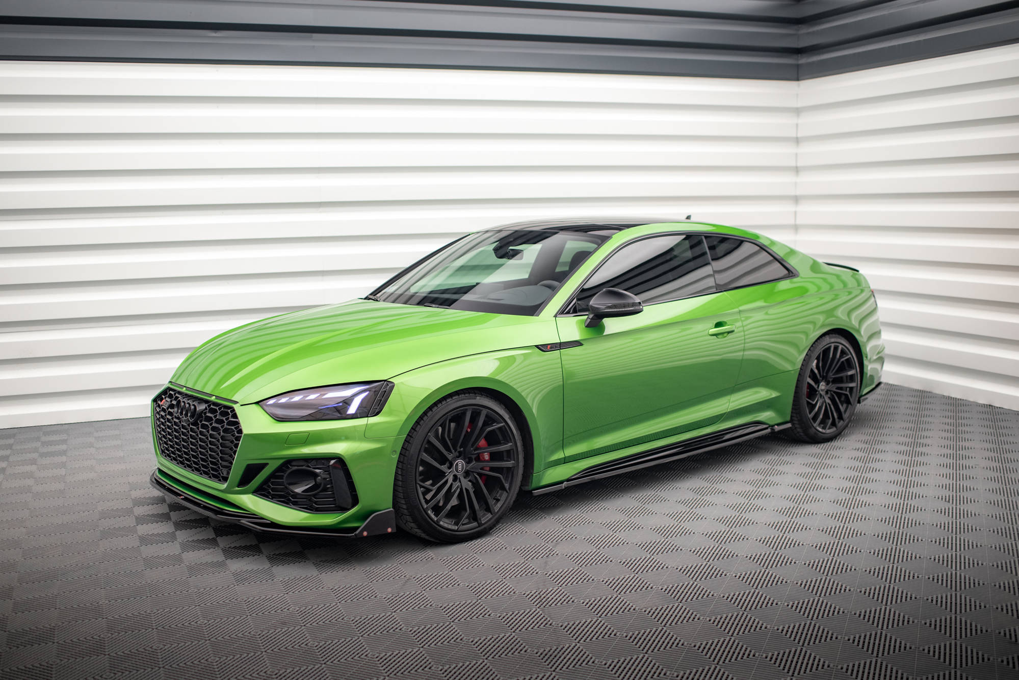 Side Skirts Diffusers Audi RS5 Coupe F5 Facelift - Image 3