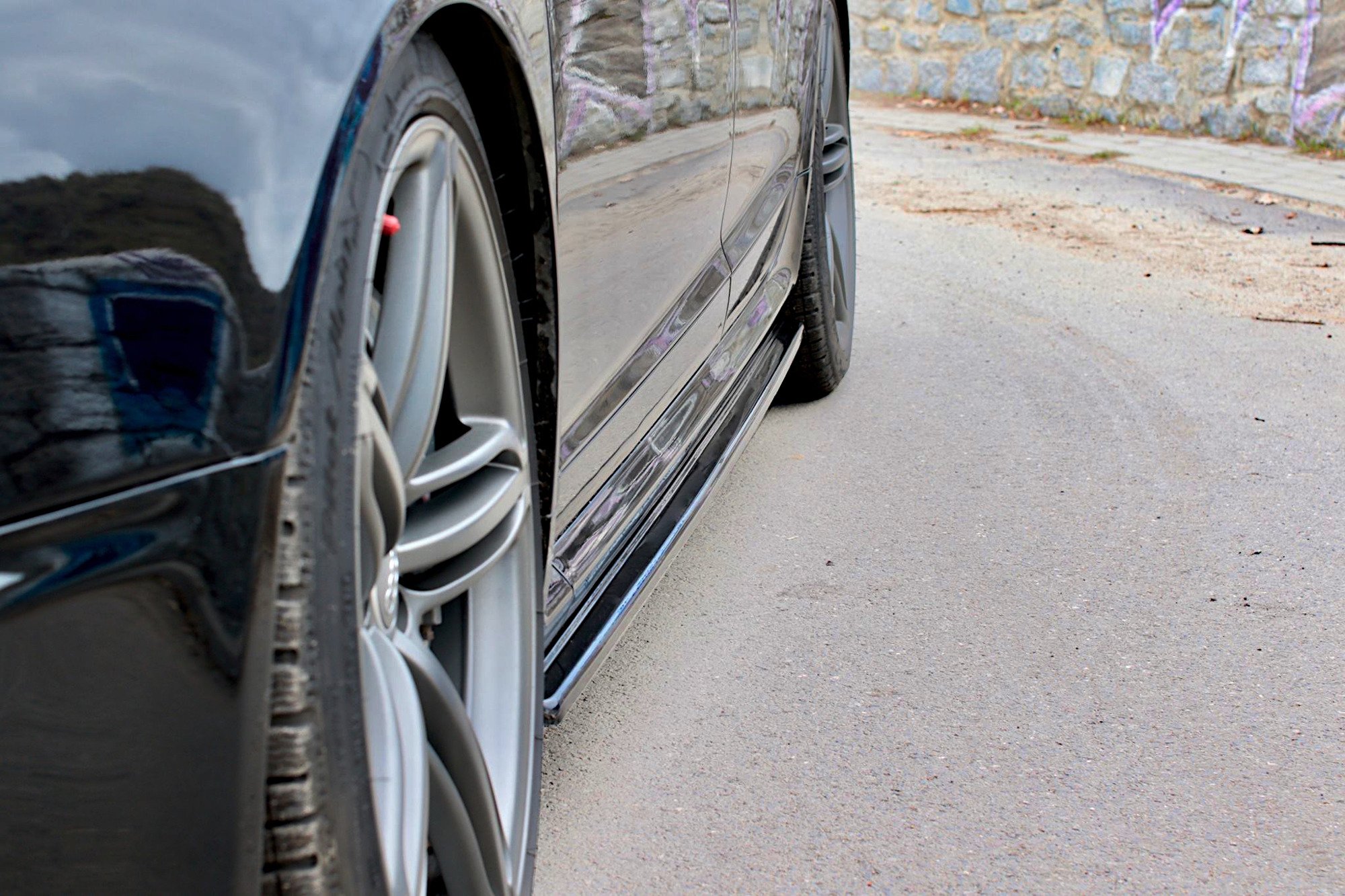 Side Skirts Diffusers Audi RS6 C6 - Image 3