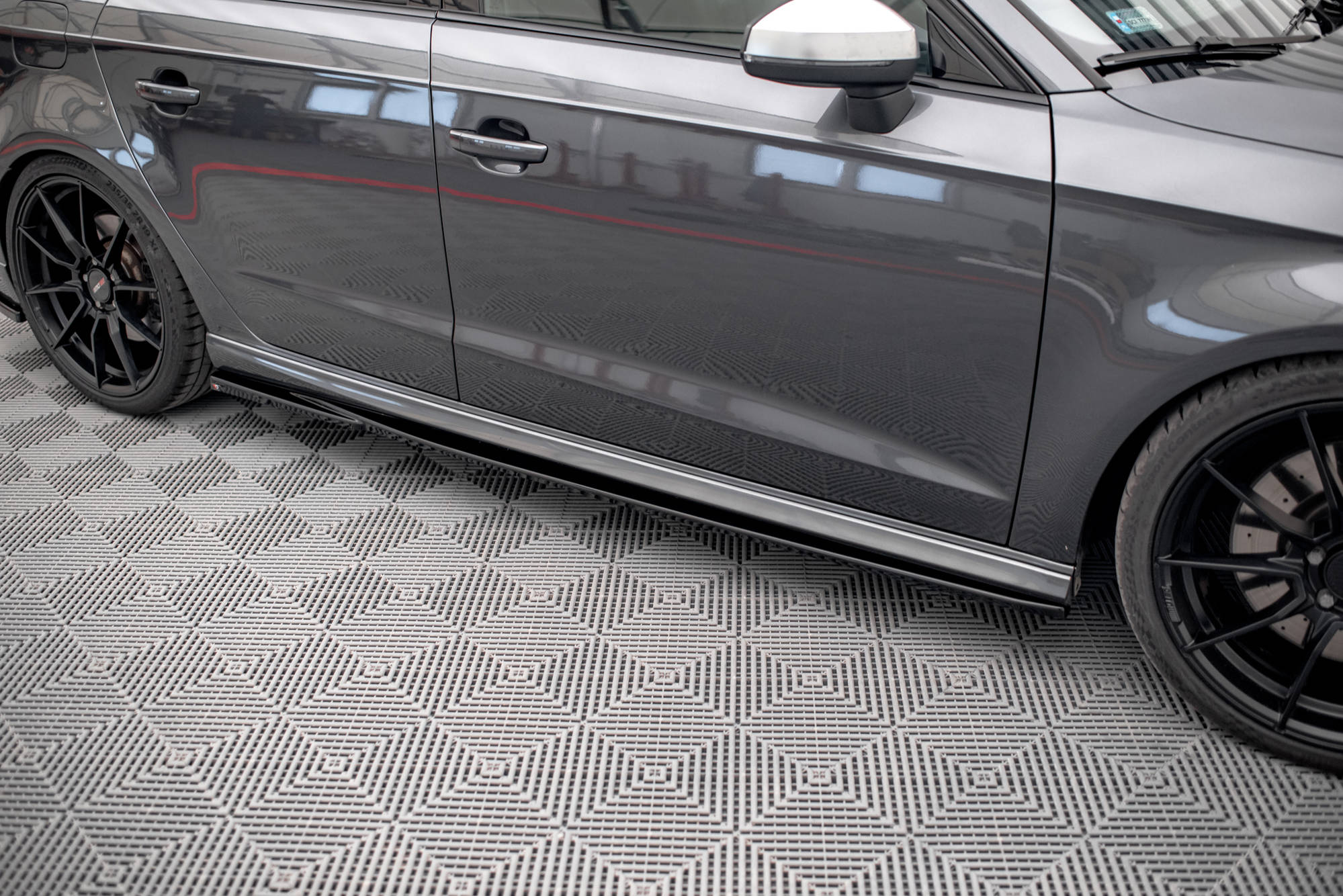 Side Skirts Diffusers Audi S3 / A3 S-Line Sportback 8V Facelift - Image 3