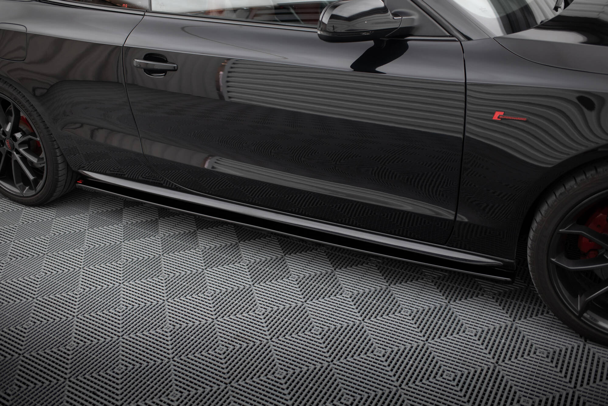 Side Skirts Diffusers Audi S5 / A5 / A5 S-Line 8T / 8T FL - Image 2
