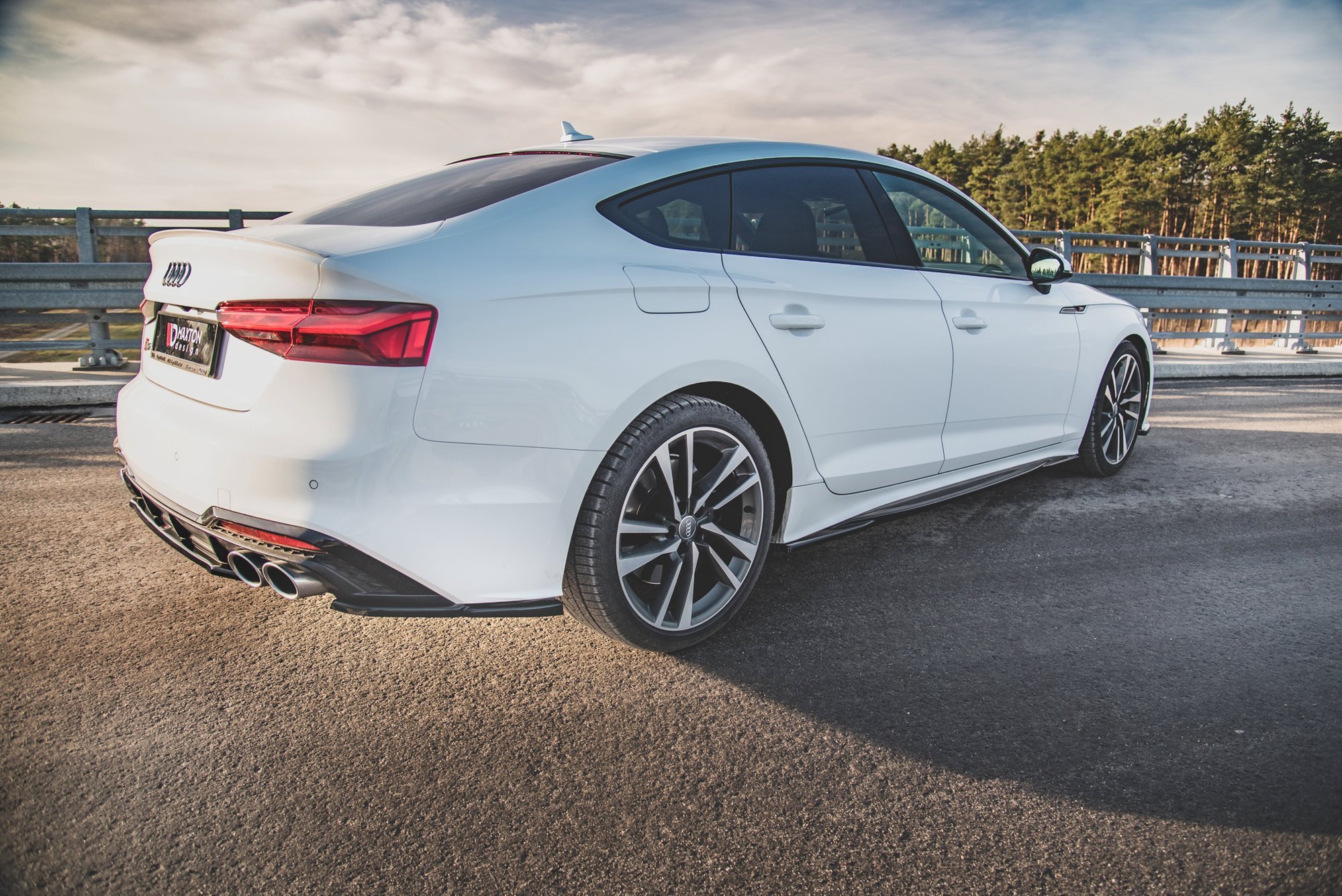 Side Skirts Diffusers Audi S5 / A5 S-Line Sportback F5 Facelift - Image 2