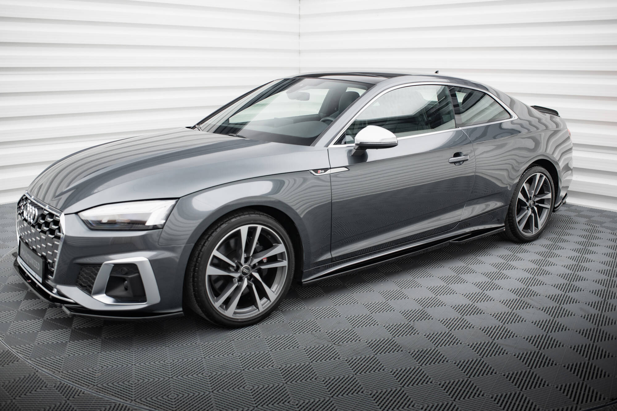 Side Skirts Diffusers Audi S5 Coupe / A5 S-Line Coupe F5 Facelift - Image 2