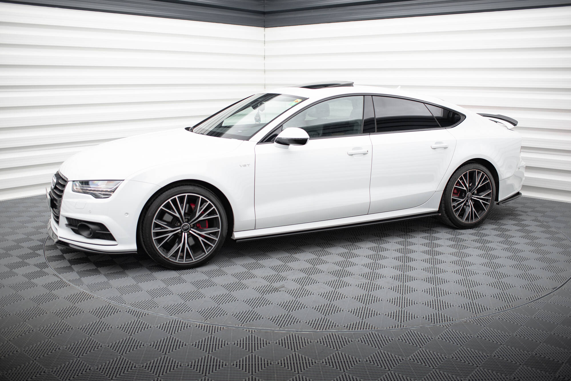 Side Skirts Diffusers Audi S7 / A7 S-Line C7 FL - Image 2